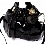 Black Gucci handbag