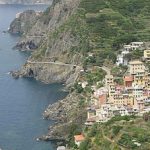 Photo of the coast line in Cinque Terre Italy