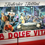 Fellini La dolce vita poster