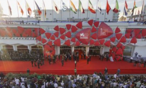 Venice Film festival entrance in Lido