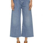 Wide leg ankle jeans are one of this fall's trends