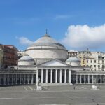 Image of the front view of Piazza del Plebiscito in Naples Italy
